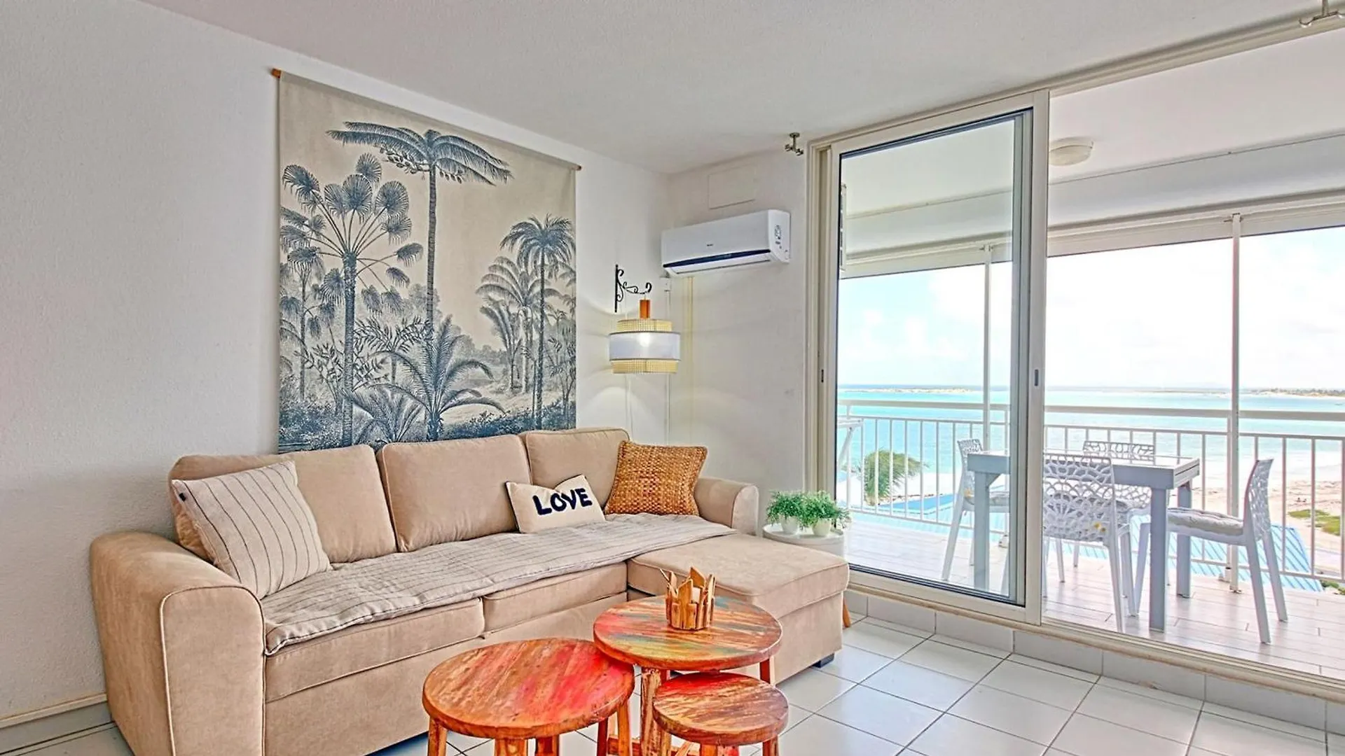 Studio Spacieux Avec Piscine Et Vue Sur Mer A Saint-Martin - Fr-1-734-34 Cul de Sac 0*,
